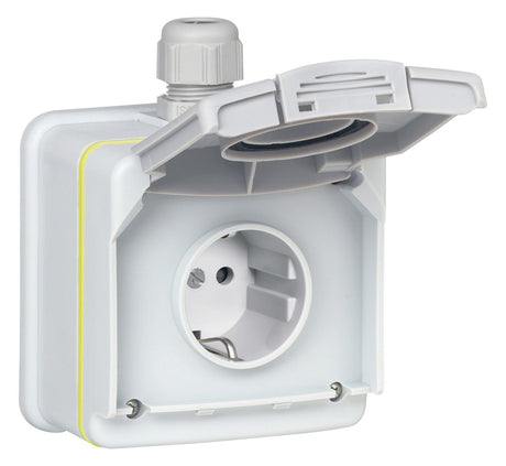 Legrand SAT00194 Green Up Schuko Steckdose Plexo66 2P+E f.AP Montage IP44