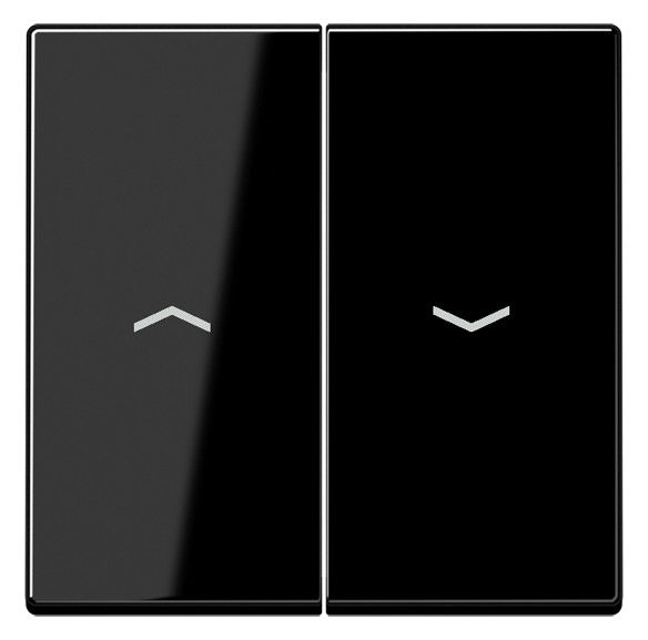 Jung A595PSW Wippe m.Symbolen Auf/Ab f.509VU/539VU Serie A schwarz