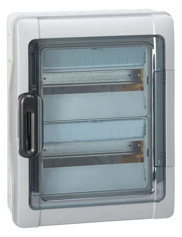 Legrand 601982 AP Feuchtraumverteiler Plexo³ IP65 IK09 2-reihig 24Module