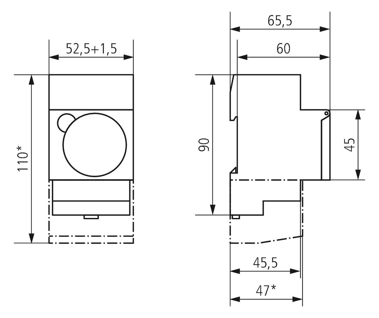 Theben SUL 188 hw Zeitschaltuhr analog DIN Tages-/Wochenprgm. Gangr. 1880108