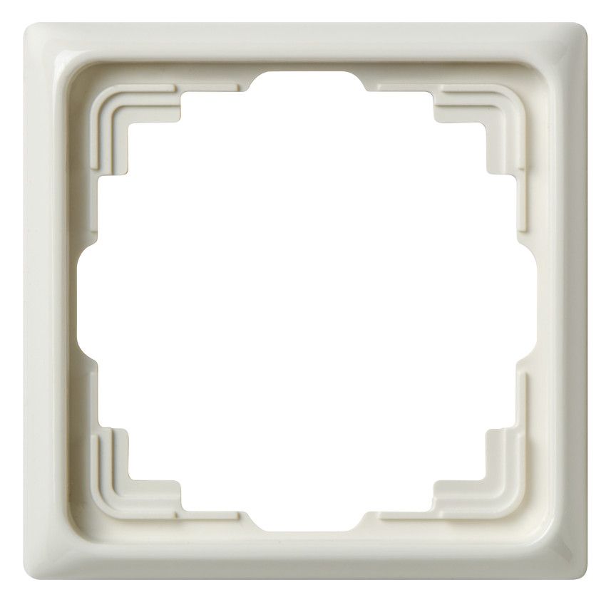 Jung CD581KW Rahmen 1fach f.Kabel-Kanal Weiß