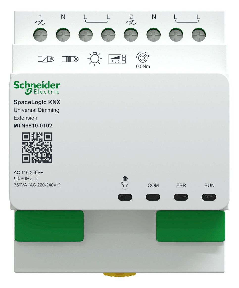 Schneider MTN6810-0102 SpaceLogic KNX Erweiterung Dimmer