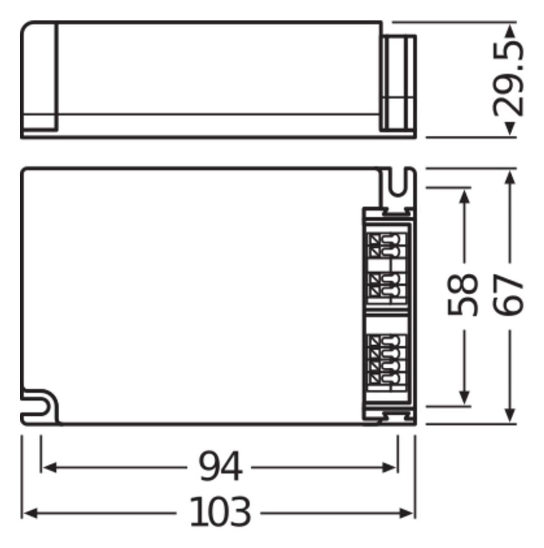 Osram OTi DALI 35/220…240/1A0 LT2 Kompakter Konstantstrom-LED-Treiber