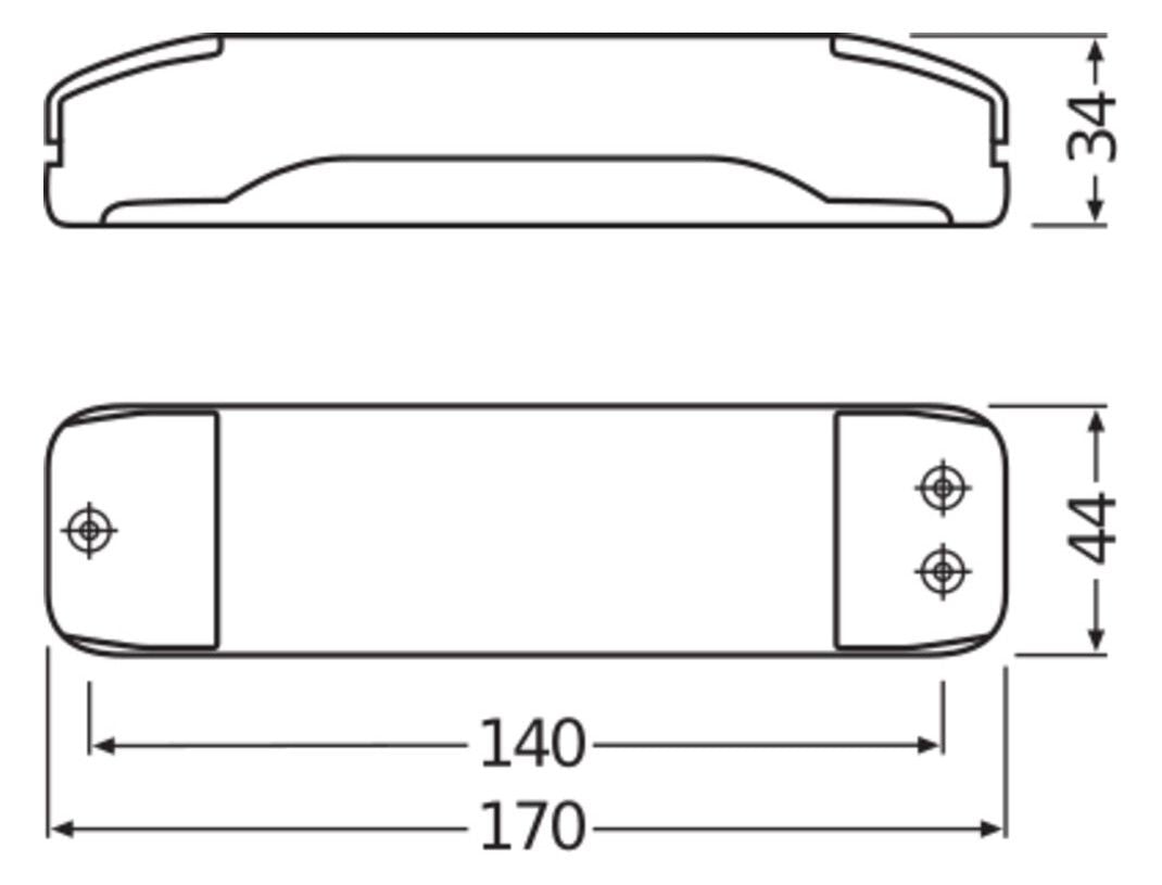 Osram HTL 225W 230-240 50-225W 170x44x34 UNV1 HALOTRONIC Trafo Phasenab/anschnitt