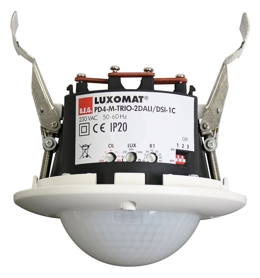 BEG 92756 PD4-M-TRIO-2DALI/DSI-1C-DE weiß LUXOMAT Präsenzmelder