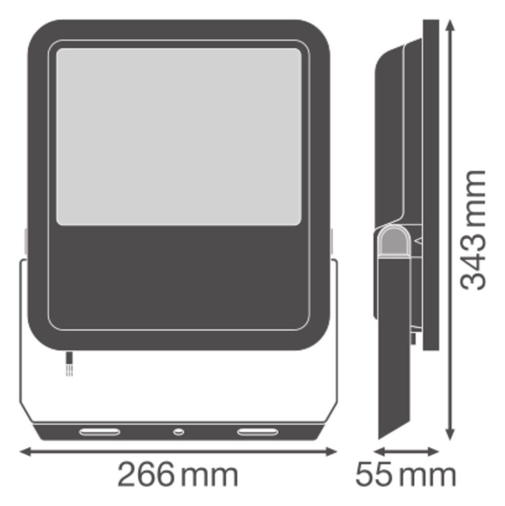 Ledvance FL 150 P 100W 15KLM 840 PS SY100 BK Fluter