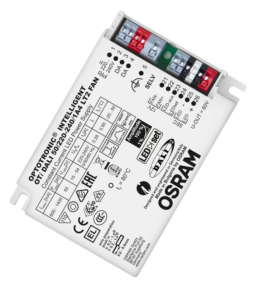 Osram OTI DALI 50/220-240/1A4LT2FAN LED-Vorschaltgerät