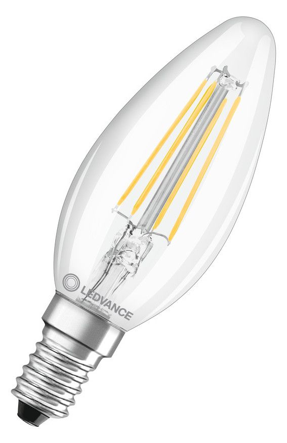 Ledvance LED CLASSIC B P 5.5W 827 FIL CL E14 806lm 2700K LED-Minikerze