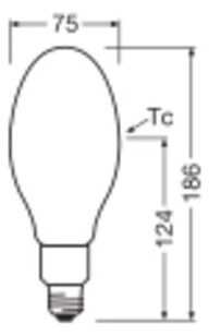 Ledvance HQL LED FILAMENT P 2700LM 14.5W 827 E27 LED-Ersatz v.HQL-Lampen