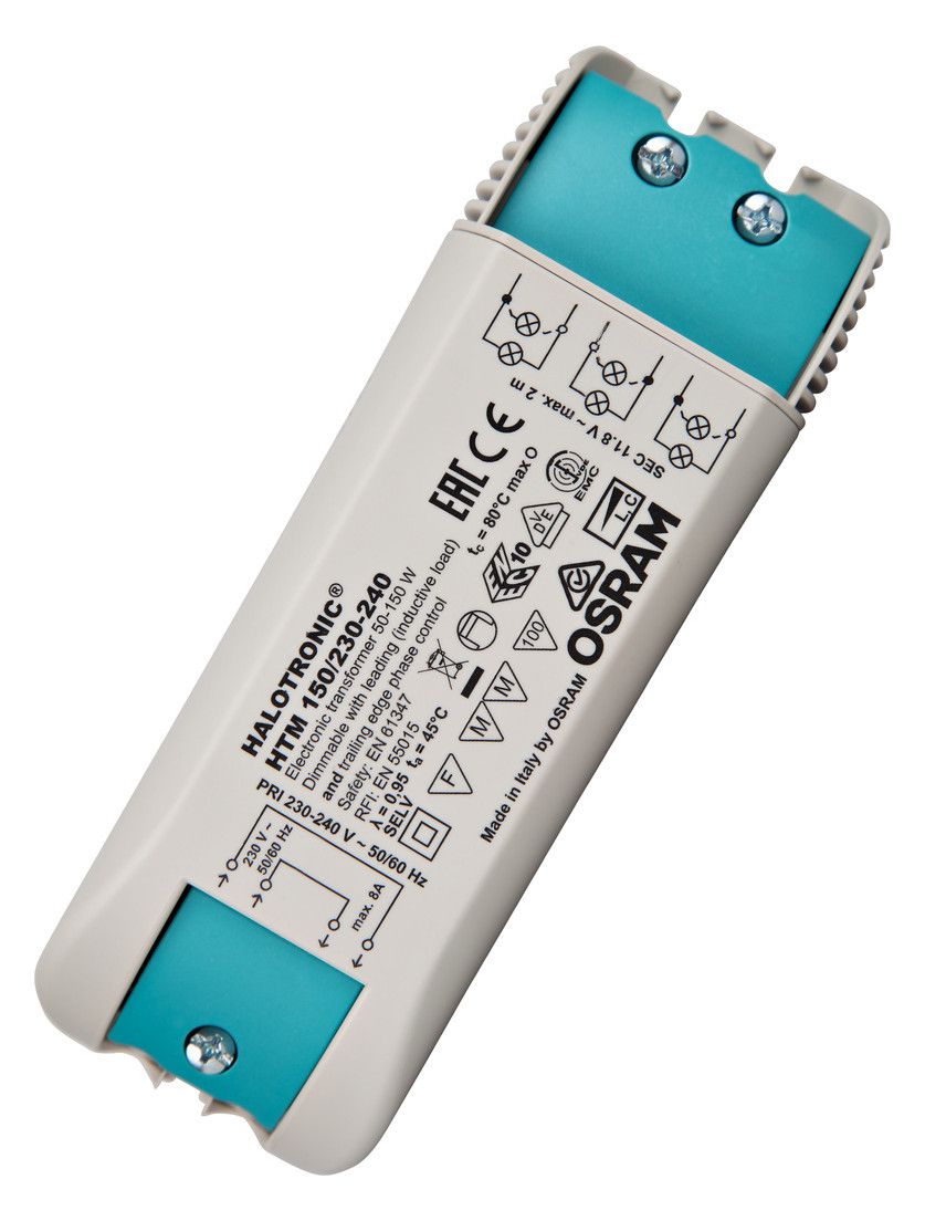 Osram HTM 150W 230-240 50-150W 153x54x36 UNV1 HALOTRONIC MAUSTrafo Phasenab/an.