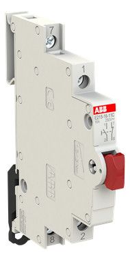 ABB E215-16-11C Taster Rot 16A 1S+1Ö 250VAC