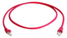 TEGA 100007966 Patchkabel S/FTP Cat.6a rot
