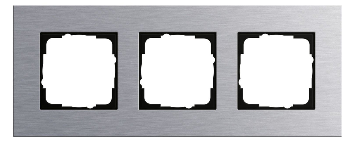 GIRA 021317 Abdeckrahmen 3fach Esprit Aluminium (eloxiert)