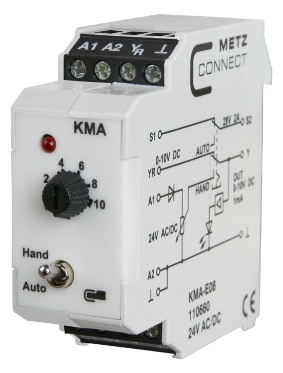Metz 110660 KMA-E08 Analogwertgeber Analogwertgeber Hand/Auto