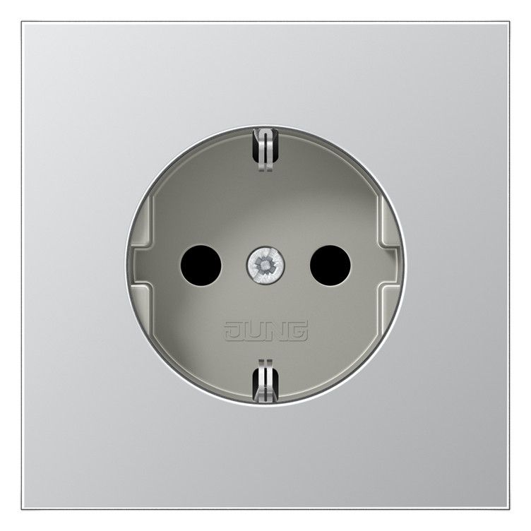Jung AL1520 SCHUKO Steckdose LS Aluminium