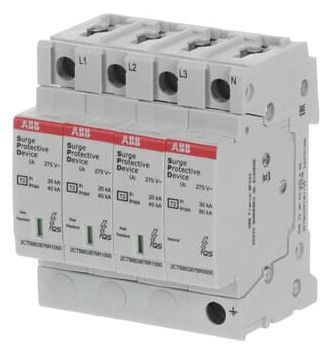 ABB OVR T2 3N 40-275 P QS SPD Typ 2 f.230/400V TT-3Ph. + TN-S 3P+N Imax 40kA