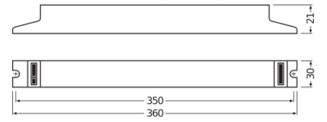 Osram QTP5 2x49W 220-240V UNV1 360x30x21 QUICKTRONIC PROFESSIONAL Vorschaltgerät