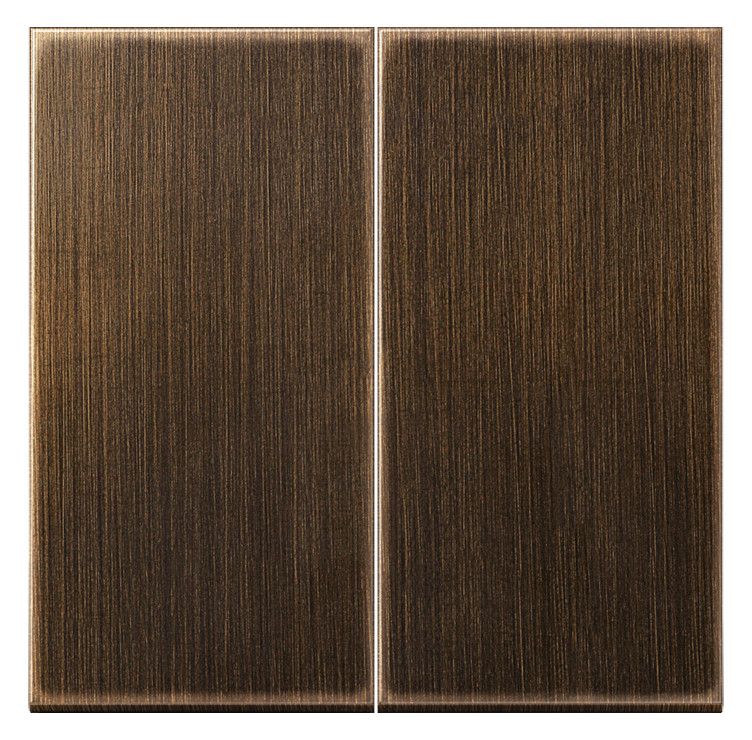 Jung ME2995AT Wippe Serienschalter LS Messing antik