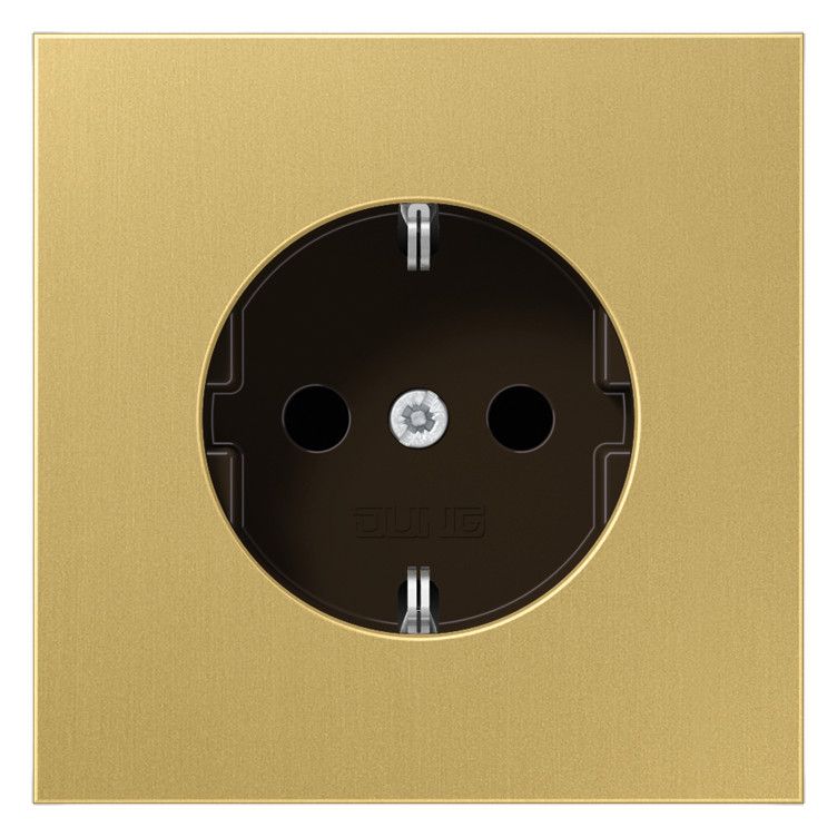 Jung ME1520C SCHUKO Steckdose LS Messing classic