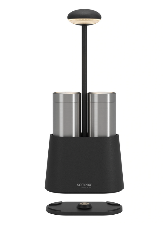 Sompex HEURECA - schwarz, Akku-Tischleuchte 78691
