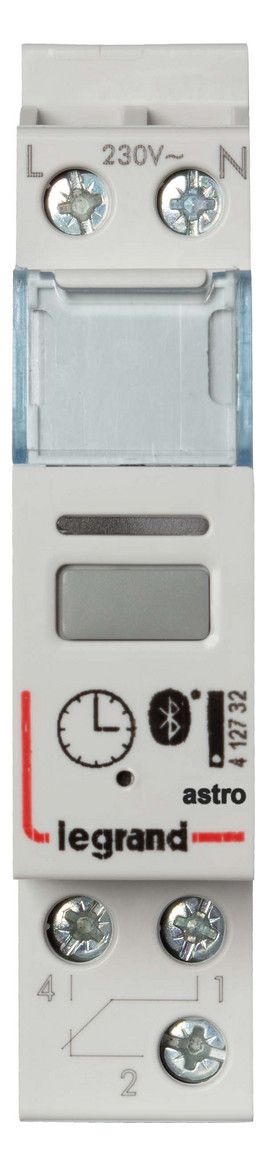 Legrand 412732 AlphaRex3 D11 astro BLE 230VAC Astroschaltuhr 1 Kanal o.Display