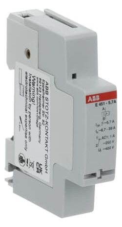 ABB E451-5,7A Lastabwurfrelais 6,7..39A