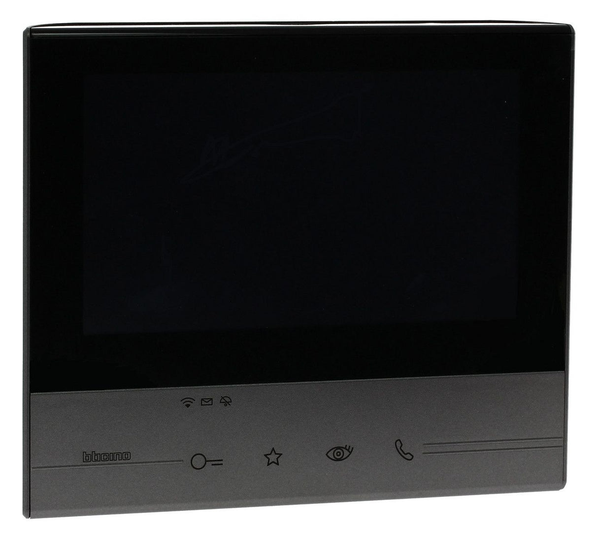 BTicino 344643 CLASSE300 X13E Hörerlose Video Hausstation Schwarz m.7z LCD-Touch