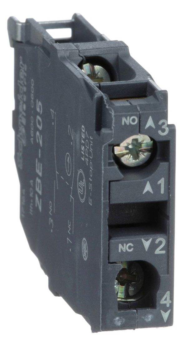 Schneider ZBE205 Hilfsschalterblock 1S1Ö D22mm