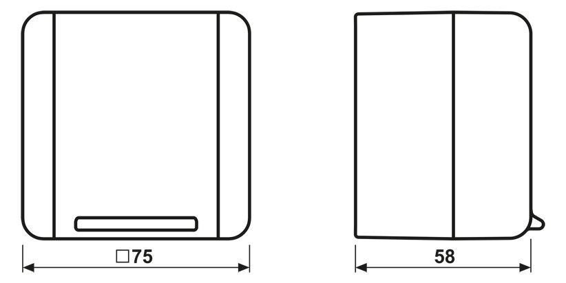 Jung 820W AP/WG SCHUKO Steckdose Klappdeckel WG800