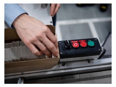 Schneider ZB5AD3 Frontelement schwarz Wahlschalter 3Stellungen D22mm