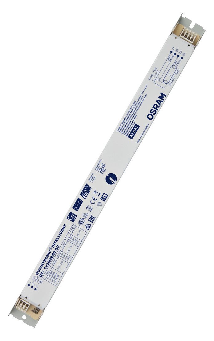 Osram QTi 1x35W/49W/80W 220-240V GII UNV1 360x30x21 QUICKTRONIC INTELLIGENT