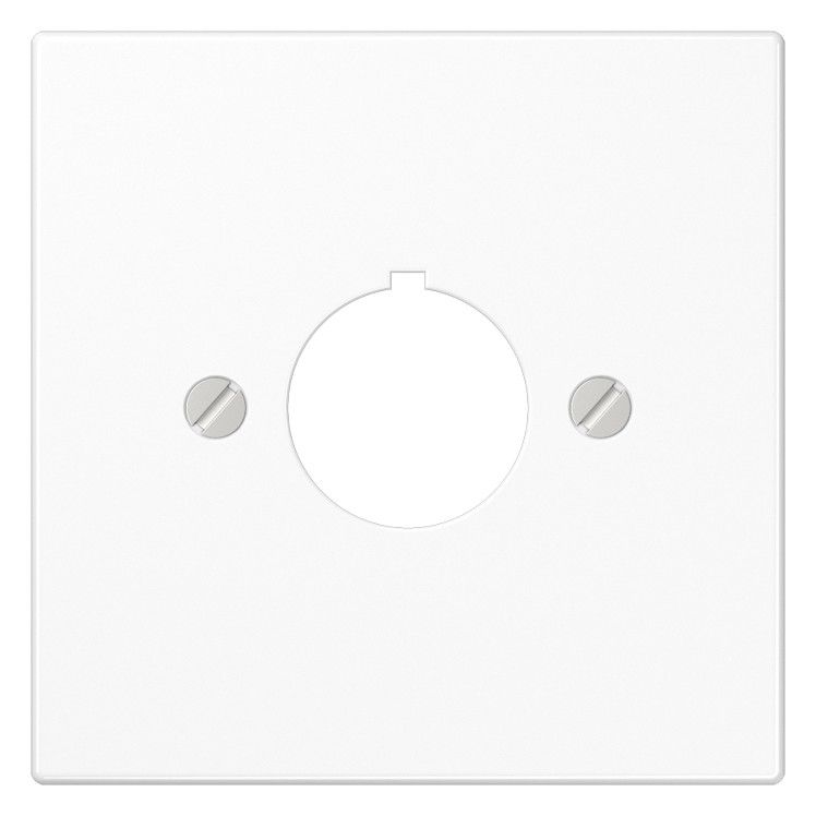 Jung LS964WW Abdeckung m.Tragring f.Befehlsgeräte 22,5mm alpinweiß