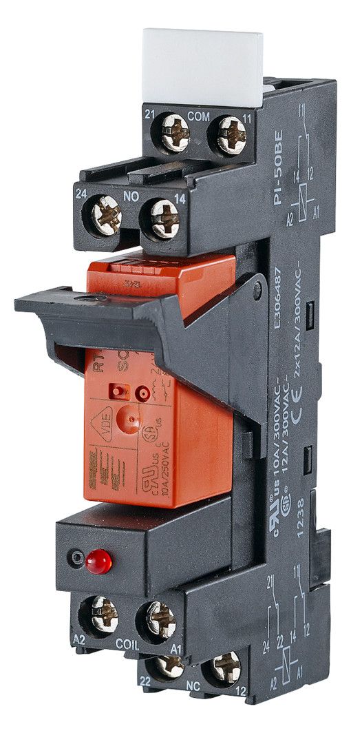 Metz 11050710 RM 21-21 24VAC Relaismodul