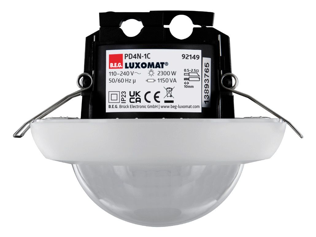 BEG 92149 PD4N-1C-DE weiß LUXOMAT Decken-Bewegungsmelder