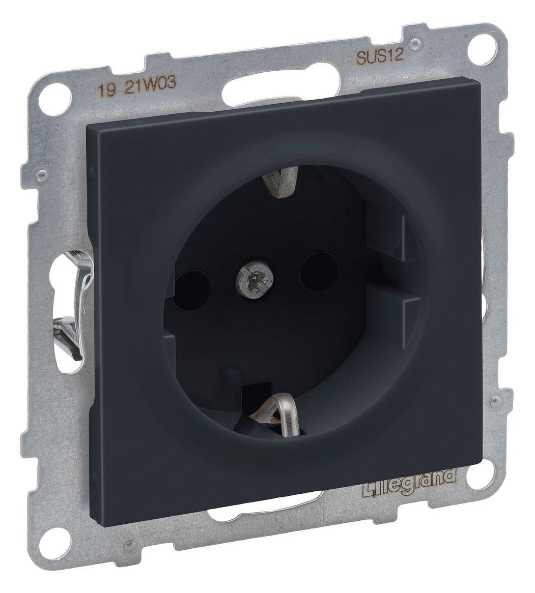 Legrand 765420 SEANO Schutzkontakt-Steckdose Steckklemmen