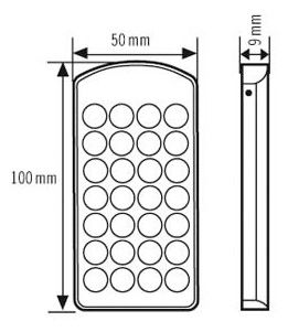 Esylux Mobil-PDi/plus silber/grün