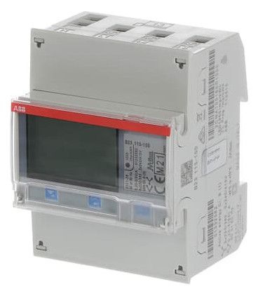 ABB B23 113-100 Drehstromzähler, M-Bus Stahl, 3Phn, Direktanschluss 65A