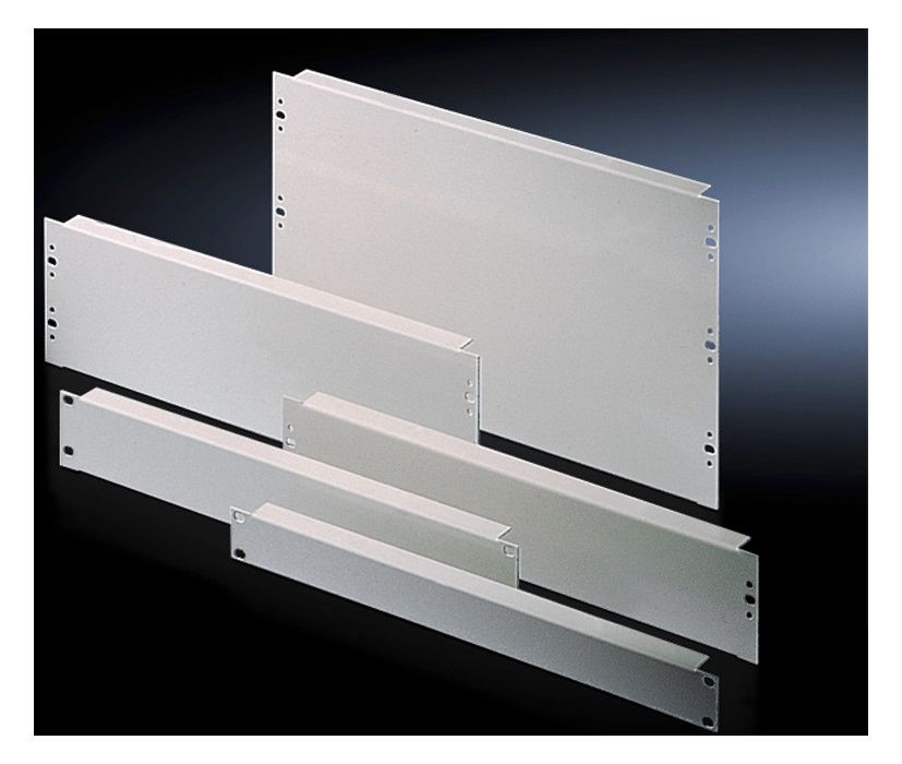 Rittal DK 7151035 Blindpanel 482,6mm 1=2 Grau (RAL 7035)