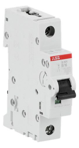 ABB S201-B16 Sicherungsautomat B-Char., 6 kA, 16A, 1P