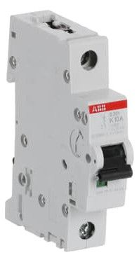 ABB S201-K10 Sicherungsautomat K-Char., 6 kA, 10A, 1P