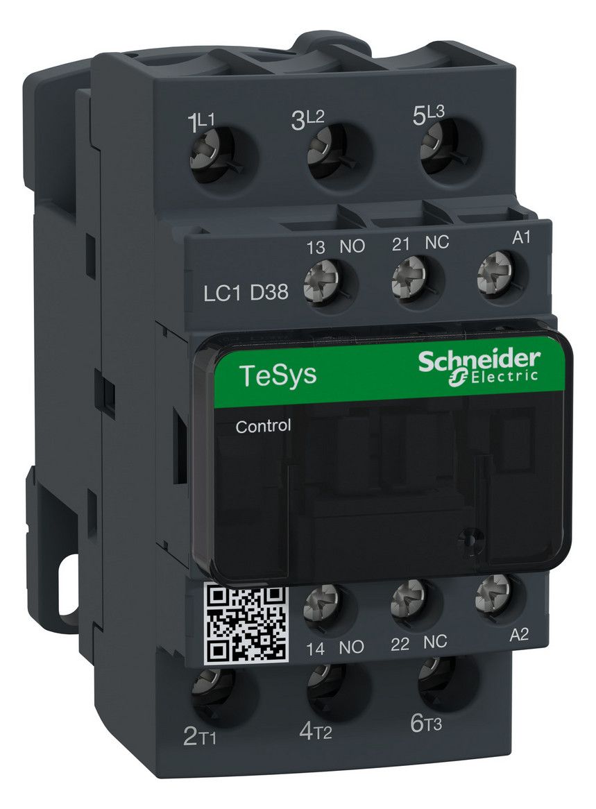 Schneider LC1D38P7 Leistungsschütz 3p 1S1Ö 18,5kW 400V AC3 38A 230VAC