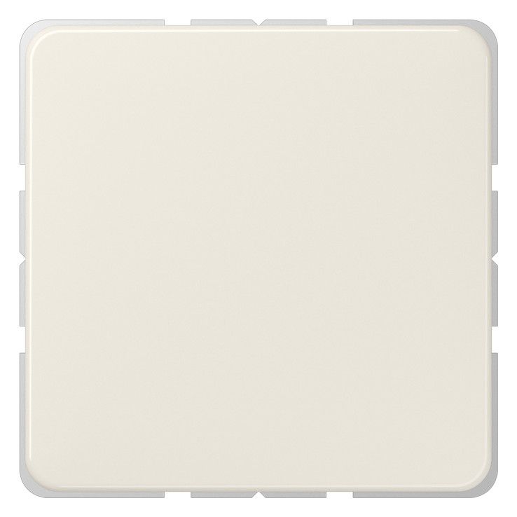 Jung 594-0 Blind-Abdeckung m.Tragring verrastet CD weiß