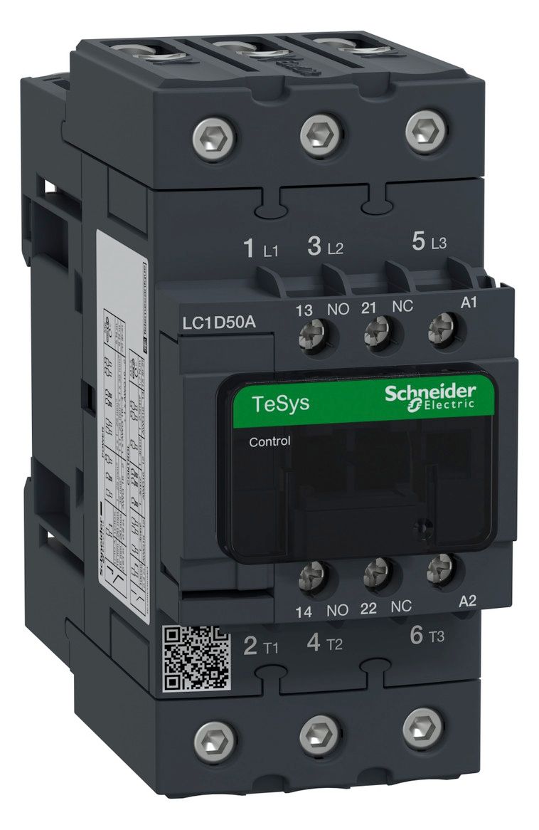 Schneider LC1D50AP7 Leistungsschütz 3p 1S1Ö 22kW 400V AC3 50A 230VAC