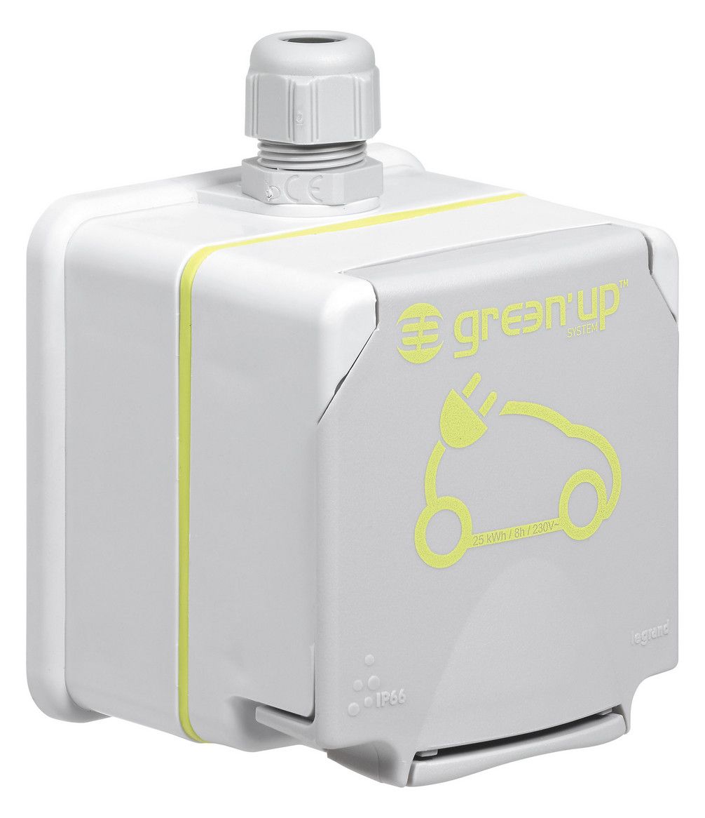 Legrand SAT00194 Green Up Schuko Steckdose Plexo66 2P+E f.AP Montage IP44