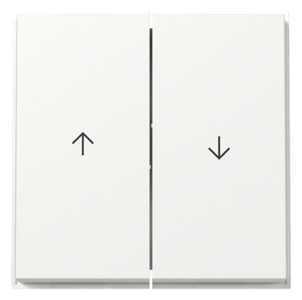 GIRA 329466 Wippe 2fach Pfeil TX_44 WG UP Reinweiß