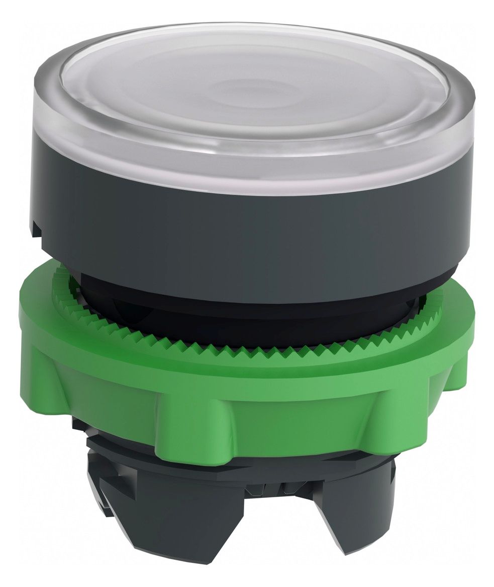 Schneider ZB5AW313 Frontelement weiß f.Leuchtdrucktaster D22mm