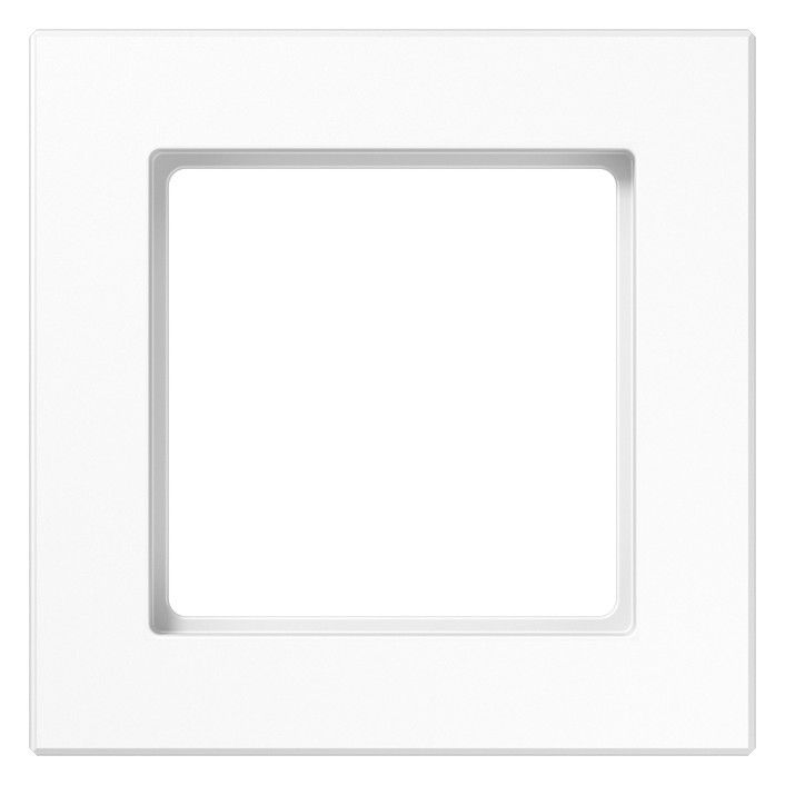 Jung AC581WW Rahmen 1fach Serie A creation alpinweiß