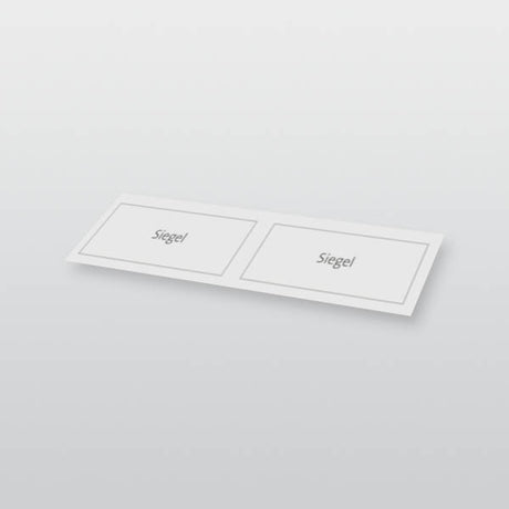 Siegelaufkleber