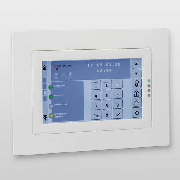 Touch-Bedienteil -Geh. weiss-