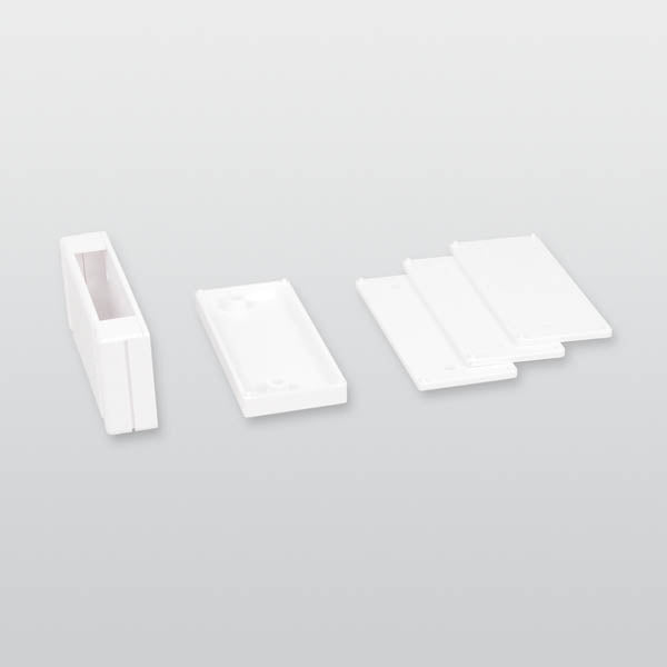 Aufbaugehäuse-Satz weiss